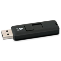 V7 V7 VF22GAR-3E USB flash meghajtó 2 GB USB A típus 2.0 Fekete (VF22GAR-3E)