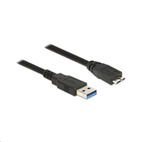 DeLock Delock 85074 USB 3.0 Type-A > USB 3.0 Type Micro-B kábel, 2m, fekete (85074)