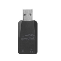 Speedlink Spedlink Vigo USB hangkártya fekete (SL-8850-BK-01) (SL-8850-BK-01)