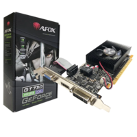 AFOX AFOX Geforce GT 730 4GB DDR3 Low Profile Videokártya (AF730-4096D3L5)