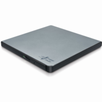 Hitachi Hitachi-LG Slim Portable DVD-Writer optikai meghajtó DVD±RW Ezüst (GP57ES40.AHLE10B)