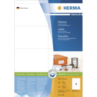 HERMA HERMA Etiketten Premium A4 weiß 105x70 mm Papier 800 St. (4426)