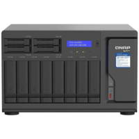 QNAP QNAP TVS-h1288X NAS Tower Ethernet/LAN csatlakozás Fekete W-1250 (TVS-H1288X-W1250-16G)