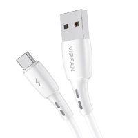 Vipfan Vipfan Racing X05 USB-A - USB-C kábel 3A, 3m fehér (X05TC-3m-white) (X05TC-3m-white)