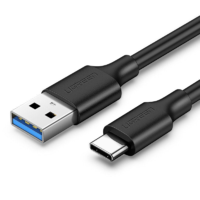 UGREEN UGREEN USB-USB-C 3.0 kábel 0.5 m, fekete (20881) (UG20881)
