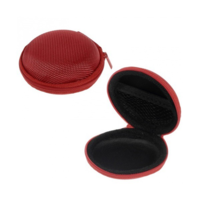 gigapack Tok textil, cipzáras (fülhallgató, 80 x 30 mm) PIROS [Oppo A76] (5996457478378)