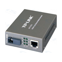 TP-LINK TP-LINK Optikai Media Konverter WDM 100(réz)-100FX(SC) Single mód, MC112CS (MC112CS)