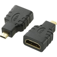 SpeaKa Professional SpeaKa Professional HDMI Átalakító [1x HDMI dugó, D mikro - 1x HDMI alj] Fekete Aranyozatt érintkező, Audio Return Channel (SP-7870184)