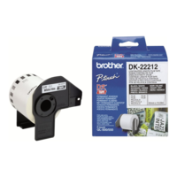Brother Brother Continuous Labels P-Touch DK-22212 - 62 mm x 15.24 m - Black on White (DK22212)