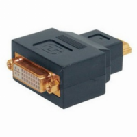 No-Name Adapter HDMI > DVI (ST-BU) vergoldet Black (77400)
