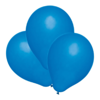 Susy Card SUSYCARD Luftballons blau 100 Stück (40011424)