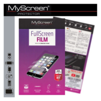 MyScreen MYSCREEN CRYSTAL FULLSCREEN képernyővédő fólia (íves, öntapadó PET, nem visszaszedhető, 0.15mm, 3H) ÁTLÁTSZÓ [Samsung Galaxy A3 (2017) SM-A320F] (M3032CC FS)