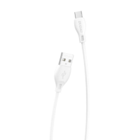 DUDAO DUDAO L4T USB-A - USB-C kábel 1m fehér (L4TUSB-C1m) (L4T USB-C 1m)