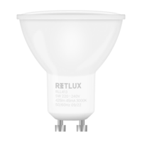 Retlux Retlux RLL 413 LED Spot izzó 5W 425lm 3000K GU10 - Meleg fehér (RLL 413)