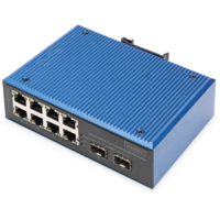 Digitus DIGITUS Switch 8+2 -Port Fast Ethernet PoE C/APC Stecker 5 (DN-651147)