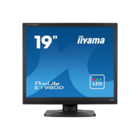 Iiyama iiyama ProLite E1980D-B1 LED display 48,3 cm (19") 1280 x 1024 pixelek XGA Fekete (E1980D-B1)