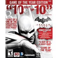 Warner Bros. Interactive Entertainment Batman: Arkham City - Game of the Year Edition (PC - Steam elektronikus játék licensz)