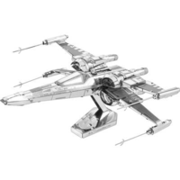 Metal Earth Metal Earth Star Wars Poe Dameron X-Wing repülő 3D lézervágott fémmodell építőkészlet 502665 (502665)