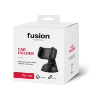 Fusion Fusion PH-100 Mobiltelefon autós tartó - Fekete (FUSPH100)