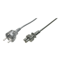 Digitus DIGITUS German power cable - CEE 7/7 (Type-F) (CEE 7/7)/IEC C5 - 75 cm (AK-440115-008-S)