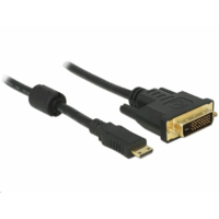 DeLock Delock 83582 Mini HDMI C --> DVI-D 1m kábel (83582)
