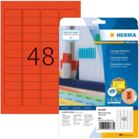 HERMA HERMA Etiketten A4 rot 45,7x21,2 mm Papier matt 960 St. (4367)