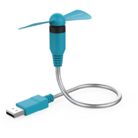 Realpower RealPower USB mini Ventilator blau USB-A (flexibel) (335266)