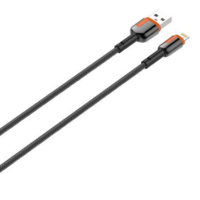 LDNIO LDNIO LS592 USB-A - Lightning kábel 2.4 A 2m fekete (5905316144149) (LS592 lightning)
