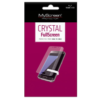 MyScreen MYSCREEN Crystal Fullscreen képernyővédő fólia (íves, öntapadó PET, nem visszaszedhető, 0.15mm, 3H) Átlátszó [LG G5 (H850) ] (M2680CC FS)