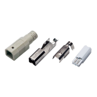 LogiLink Logilink USB 2.0 csatlakozó önszereléshez, B/M, forrasztásos, szürke (UP0002) (UP0002)