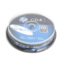 HP HP 80'/700MB 52x CD lemez hengeres 10db/henger (HPCD10)