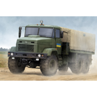 HobbyBoss HobbyBoss Ukraine KrAZ-6322 Soldier Cargo Truck katonai teherautó műanyag modell (1:35) (85512)