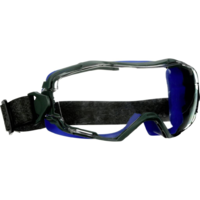 3M 3M GoggleGear GG6001NSGAF-BLU teljes védőszemüveg, párásodásmentes, karcálló, kék (GG6001NSGAF-BLU)