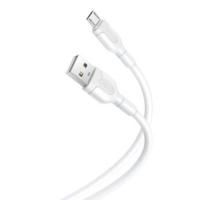 XO XO NB212 USB-A - MicroUSB kábel 2.1A, 1m fehér (6920680827794) (XO6920680827794)