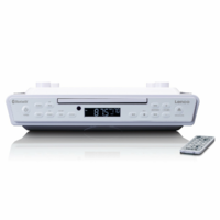 Lenco Lenco KCR-150 Konyhai Bluetooth Rádió CD lejátszó - Fehér (KCR150WH)