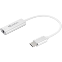 Sandberg Sandberg USB-C külső hangkártya 1x 3,5 mm jack (136-27) (Sandberg 136-27)