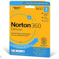 Norton Norton 360 Deluxe + 25GB Cloud Storage - 3 eszköz / 1 év 21416696 elektronikus licenc
