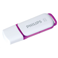 Philips Pen Drive 64GB Philips Snow Edition USB 3.0 fehér-lila (FM64FD75B / PH668213 / PH635985) (PH668213 / PH635985)