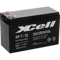 XCell Ólom zselés akku AGM 12 V 7 Ah 151 x 94 x 65 mm XCell XP712F2 (XCEXP712F2)
