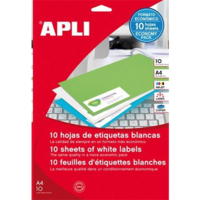 APLI APLI 105x74 mm univerzális etikett, 80 darab (LCA12921) (LCA12921)