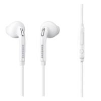 Samsung SAMSUNG fülhallgató SZTEREO (3.5mm jack, mikrofon, felvevő gomb, hangerő szabályzó, 1 pár sima pót fülgumi) FEHÉR (EO-EG920BW) (EO-EG920BW)