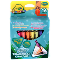Crayola Crayola Mini Kids: Háromszög tömzsi viaszkréták - 16 db (52-016T) (52-016T)
