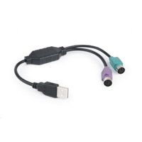 Gembird Gembird Cablexpert USB A type --> PS/2 female 50cm (UAPS12-BK) (UAPS12-BK)