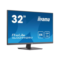 Iiyama iiyama ProLite XU3294QSU-B1 számítógép monitor 80 cm (31.5") 2560 x 1440 pixelek Wide Quad HD LCD Fekete (XU3294QSU-B1)