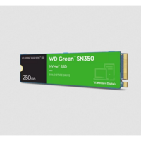 Western Digital SSD M.2 250GB WD Green SN350 NVMe PCIe 3.0 x 4 (WDS250G2G0C)