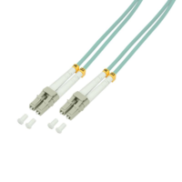 LogiLink Logilink Fiber duplex patch kábel OM3 50/125 LC-LC 3m aqua (FP3LC03) (FP3LC03)