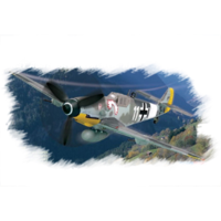 HobbyBoss HobbyBoss Bf109 G-6 repülőgép műanyag modell (1:72) (MHB-80225)