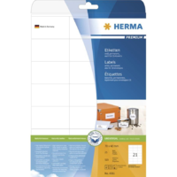HERMA HERMA Etiketten Premium A4 weiß 70x42 mm Papier 525 St. (4361)