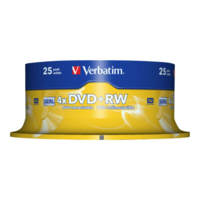 Verbatim Verbatim DVD+RW Matt Silver 4,7 GB 25 dB (43489)