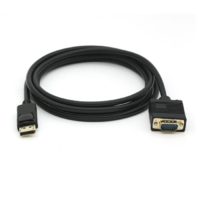 Equip Equip 119338 video átalakító kábel 2 M VGA (D-Sub) DisplayPort Fekete (equip119338)